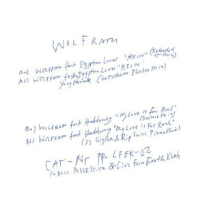 Wolfram - Remix EP (incl. Westbam / DJ Gigola & Rip M rmxs)