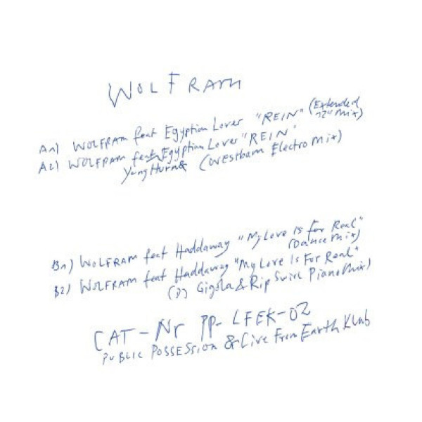 Wolfram - Remix EP (incl. Westbam / DJ Gigola & Rip M rmxs)
