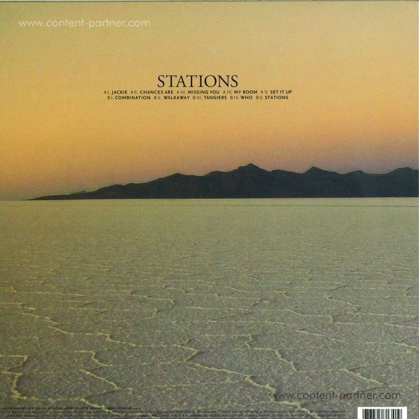 Woolfy vs. Projections - Stations (LP + CD) (Back)