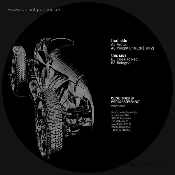 Wrong Assessment - Close To Red Ep (Back)