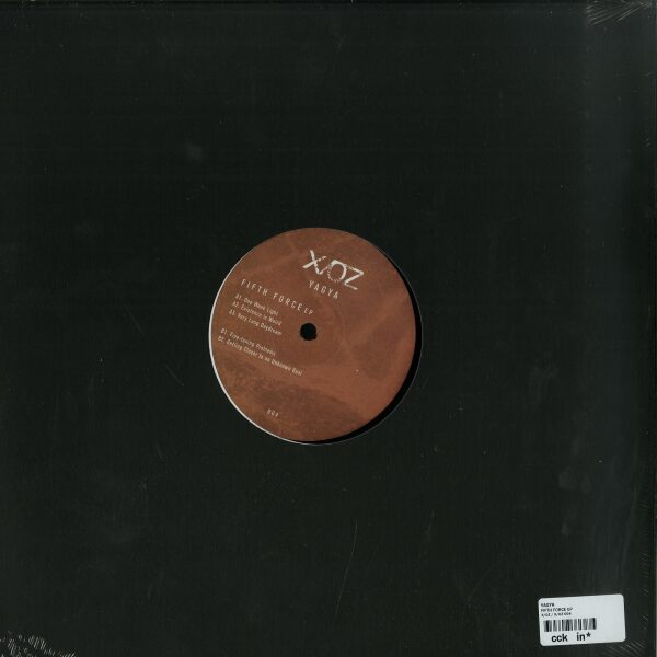 YAGYA - Fifth Force EP (Back)