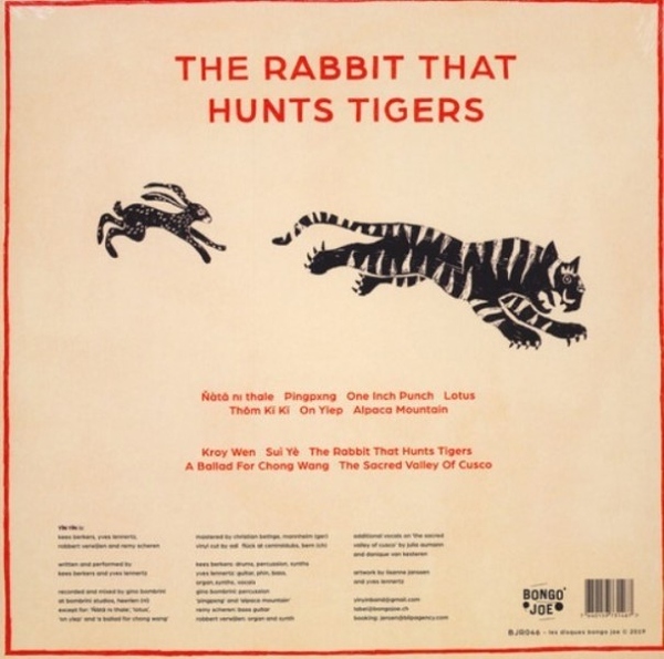 Yin Yin - The Rabbit That Hunts Tigers (LP) (Back)