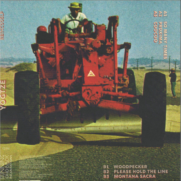 Yogtze - Yogtze (LP) (Back)