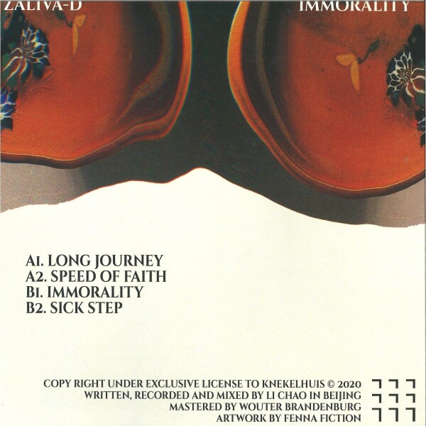 ZALIVA-D - IMMORALITY (USED/OPEN COPY) (Back)