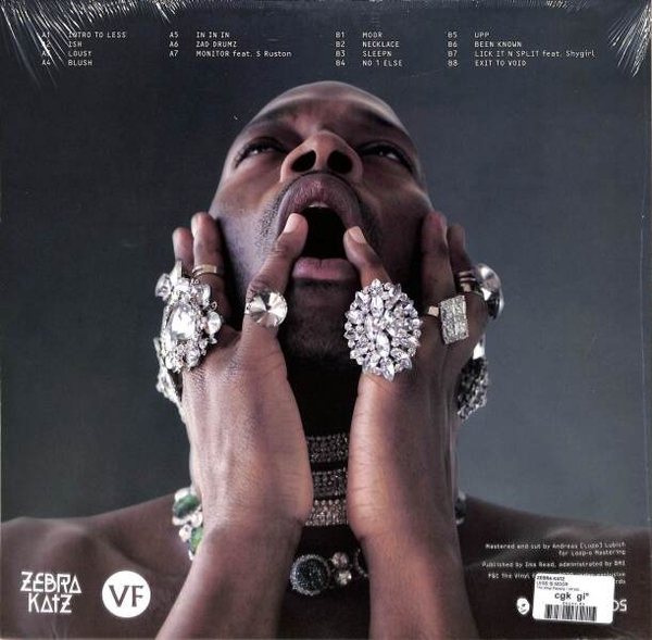 Zebra Katz - Less Is Moor (USED/OPEN COPY) (Back)