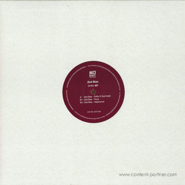 Zed Bias - Driftin EP (Back)