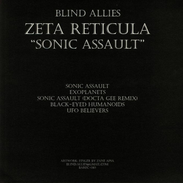 Zeta Reticula - Sonic Assault (Back)