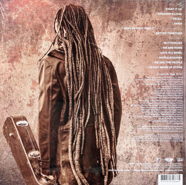 Ziggy Marley - Ziggy Markey (Coloured LP+CD) (Back)