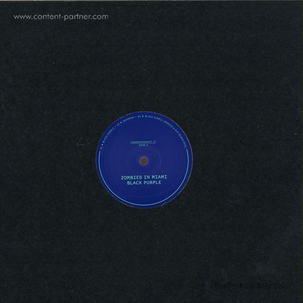 Zombies In Miami - Black Purple EP (Back)