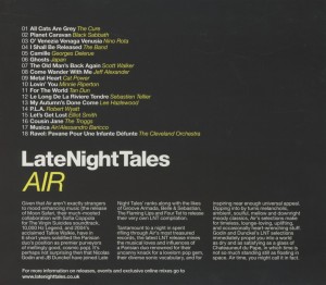 air - late night tales (Back)