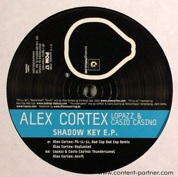 alex cortex / lopazz & casino casino - shadow key ep (Back)