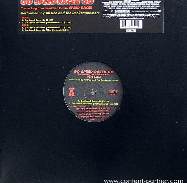 ali dee & the deekompressors - go speed racer go