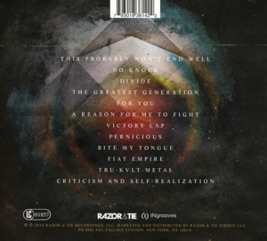 all that remains - the order of things (Back)