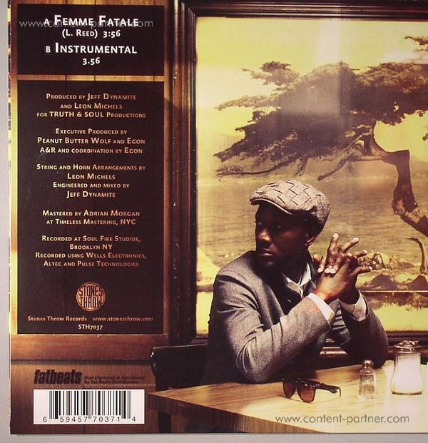 aloe blacc - femme fatale (Back)