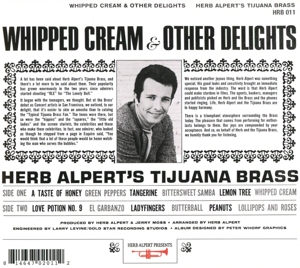 alpert,herb - whipped cream & other delights (Back)