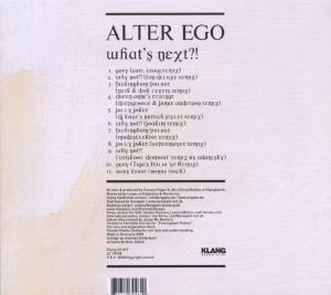 alter ego - what's next?! (Back)
