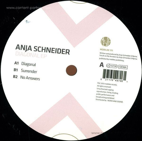 anja schneider - diagonal ep