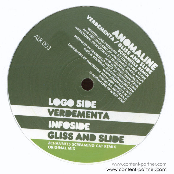 anomaline - verdementa / gliss and slide