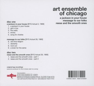 art ensemble of chicago - a jackson in your house/message t (Back)