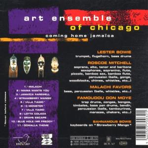 art ensemble of chicago - coming home jamaica (Back)