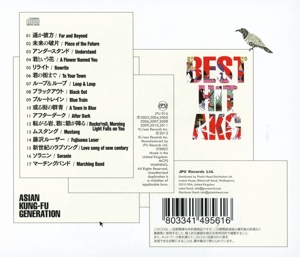 asian kung-fu generation - best hit akg (Back)