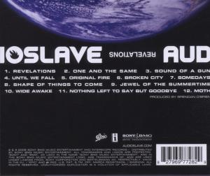audioslave - revelations (Back)