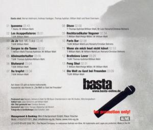 basta - wir kommen in frieden (Back)