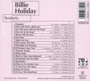 billie holiday - tenderly-jazz reference (Back)