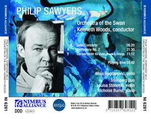 bogdanovic/woods/orch.of the swan - cellokonzert/sinfonie 2 (Back)