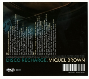 brown,miquel - disco recharge:manpower/close to perfect (Back)