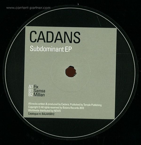 cadans - subdominant ep