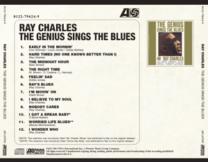charles,ray - the genius sings the blues (Back)