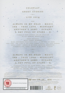 coldplay - ghost stories live 2014 (Back)