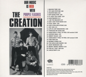 creation,the - our music is red with purple flashes (mi (Back)