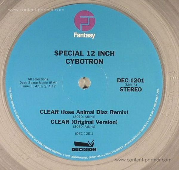 cybotron - Clear/ Techno City