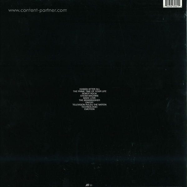 daft punk - human after all (Back)