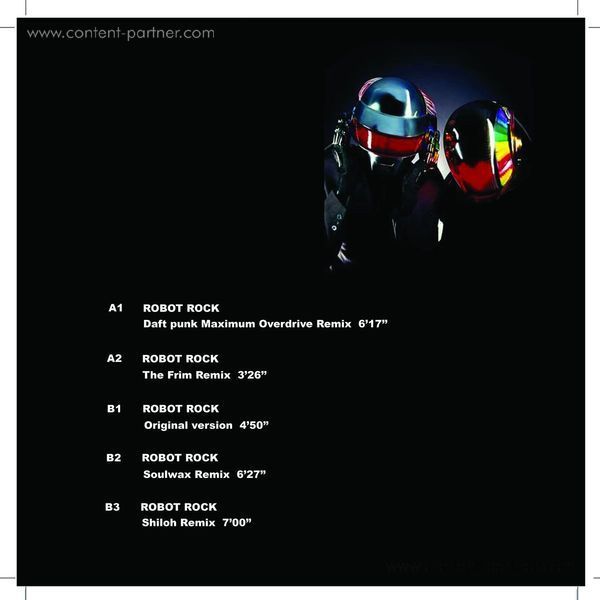 daft punk - robot rock (180 grams) (Back)
