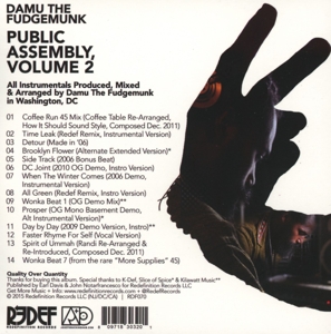 damu the fudgemunk - public assembly 2 (Back)