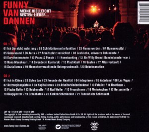 dannen,funny van - meine vielleicht besten lieder...live 20 (Back)