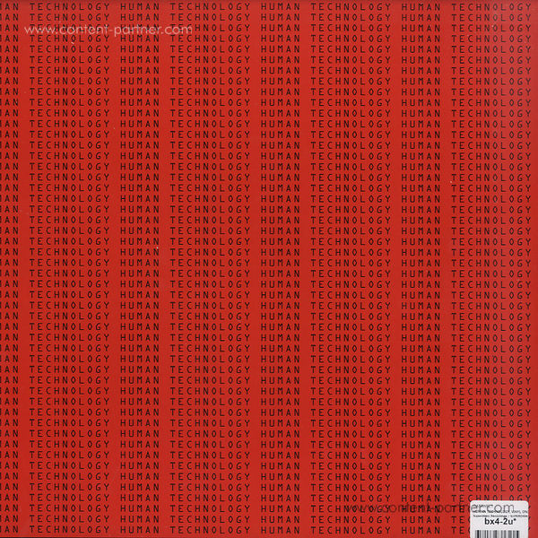 datawelt - human technology, vinyl only (Back)