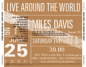 davis,miles - live around the world (Back)