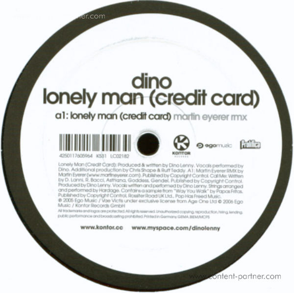dino - lonely man (martin eyerer rmx)