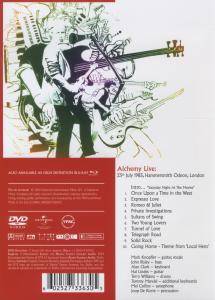 dire straits - alchemy live (20th anniversary edition/s (Back)