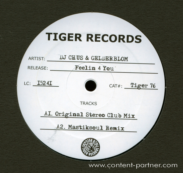 dj chus & peter gelderblom - feelin 4 you