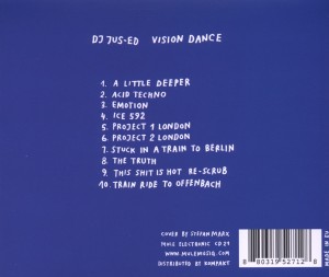 dj jus-ed - vision dance (Back)
