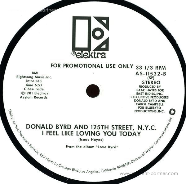 donald byrd - love has come around / i feel like lovin (Back)
