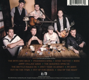 dropkick murphys - signed and sealed in blood (Back)