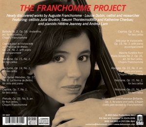dubin,louise/+ - the franchomme project (Back)