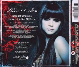 eisblume - leben ist schön (premium inkl.poster) (Back)