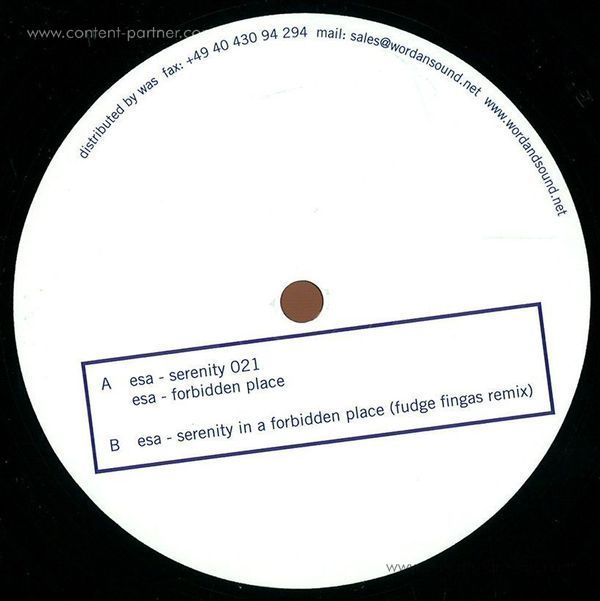 esa - serenity in a forbidden place ep (Back)